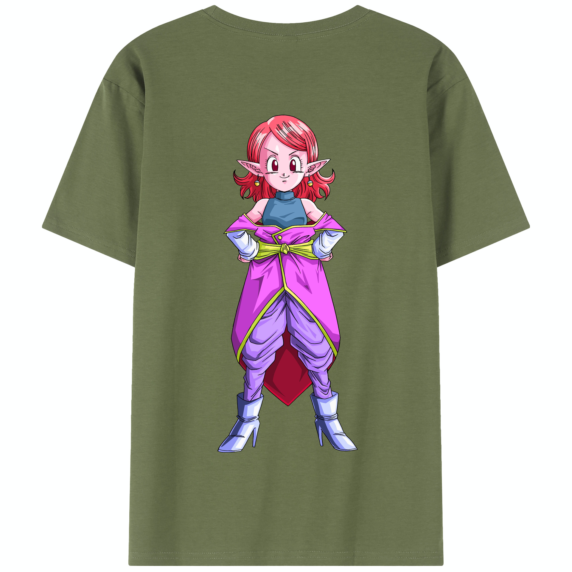 （画像用） ドラゴンボール DRAGON BALL 綿100％半袖Tシャツ（背面プリント）